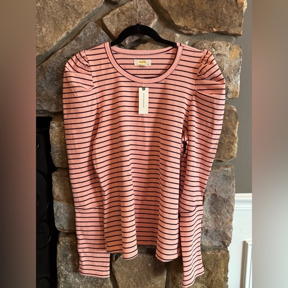 NWT Maeve Puff Sleeve Top - Picture 3 of 6
